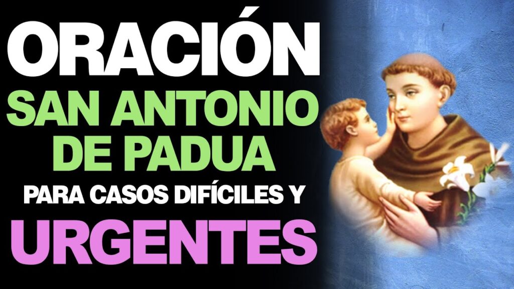 Oración a San Antonio para Casos Difíciles y Urgentes: Reza y Confía 1 Oración a San Antonio para Casos Difíciles y Urgentes: Reza y Confía