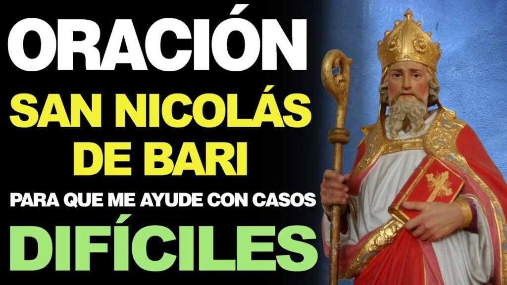 Oración a San Nicolás de Bari para Casos Difíciles: Encuentra la Esperanza Aquí 1 Oración a San Nicolás de Bari para Casos Difíciles: Encuentra la Esperanza Aquí