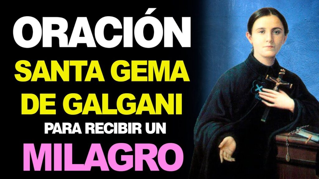 Oración a Santa Gema para Pedir un Milagro: ¡Mira Cómo Hacerlo! 1 Oración a Santa Gema para Pedir un Milagro: ¡Mira Cómo Hacerlo!